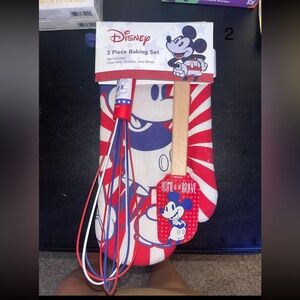 Disney Mickey Mouse Red and Blue Baking Set